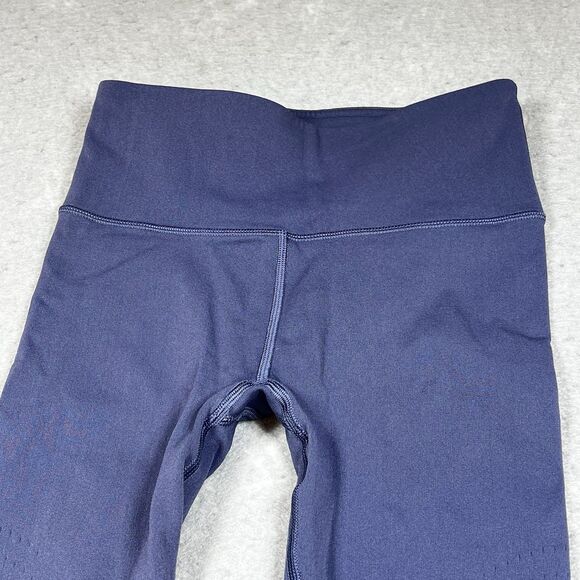 Lululemon Leggings Womens Size 6 Dazed Reveal Vortex Mesh Fabric Yoga Athleisure - Picture 2 of 11